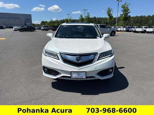 White Diamond Pearl 2016 Acura RDX Advance Package