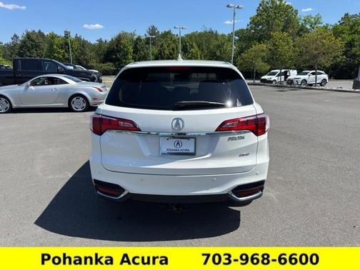 White Diamond Pearl 2016 Acura RDX Advance Package