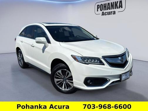 White Diamond Pearl 2016 Acura RDX Advance Package