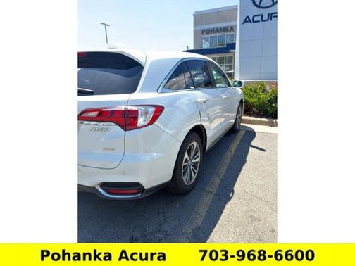 White Diamond Pearl 2016 Acura RDX Advance Package