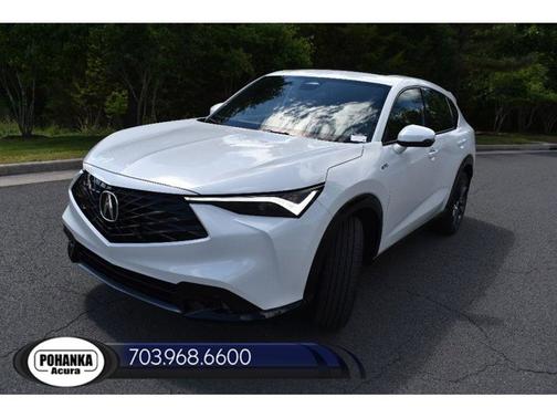 Platinum White Pearl 2026 Acura ADX w/A-Spec Package