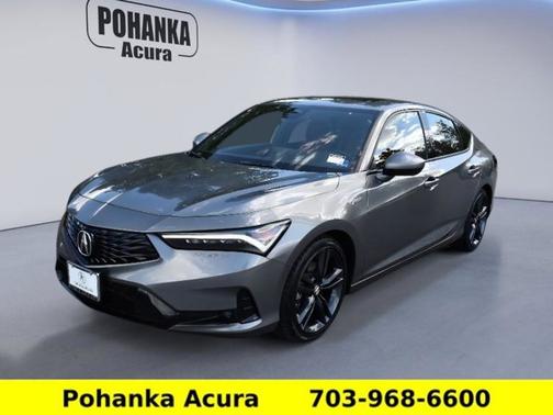 Liquid Carbon Metallic 2024 Acura Integra w/A-Spec Package