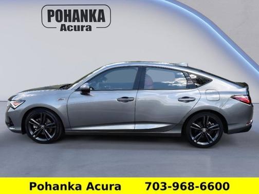 Liquid Carbon Metallic 2024 Acura Integra w/A-Spec Package