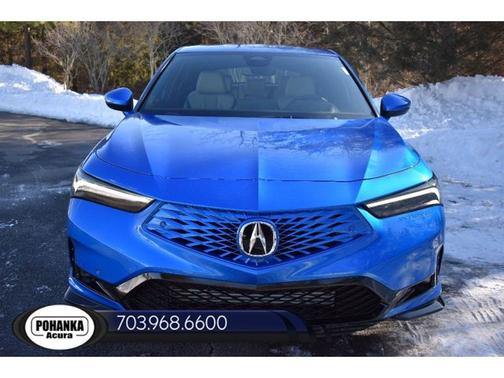 Double Apex Blue Pearl 2026 Acura Integra w/A-Spec Technology Package