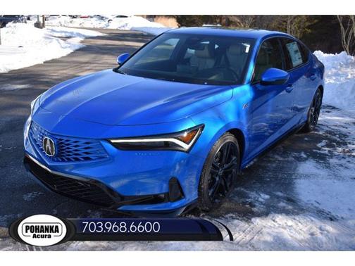 Double Apex Blue Pearl 2026 Acura Integra w/A-Spec Technology Package