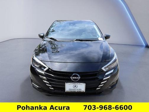 Super Black 2025 Nissan Versa S