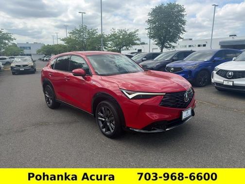 Milano Red 2025 Acura ADX w/A-Spec Package