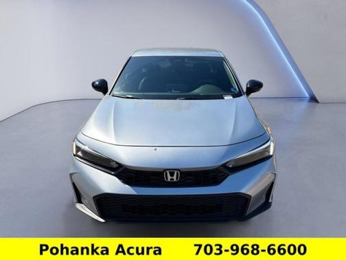 Solar Silver Metallic 2025 Honda Civic Sport