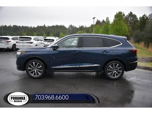 Canyon River Blue Metallic 2026 Acura MDX w/Technology Package