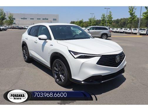 Platinum White Pearl 2026 Acura ADX w/A-Spec Package