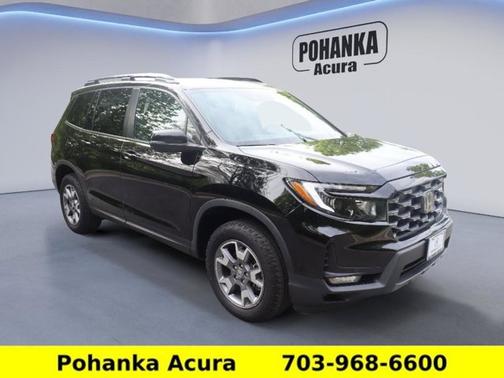 Black 2023 Honda Passport TrailSport