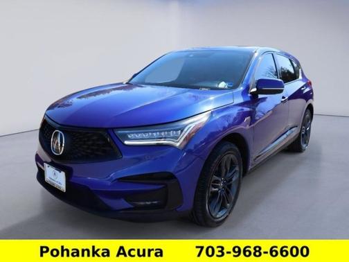 Apex Blue Pearl 2019 Acura RDX A-Spec