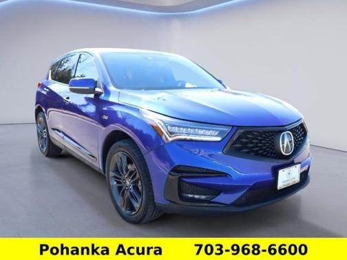 Apex Blue Pearl 2019 Acura RDX A-Spec