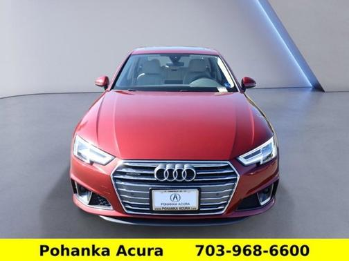 Matador Red Metallic 2019 Audi A4 Premium Plus