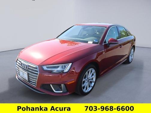 Matador Red Metallic 2019 Audi A4 Premium Plus