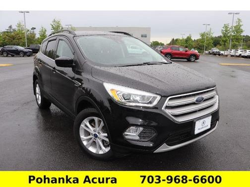 Agate Black Metallic 2019 Ford Escape SEL