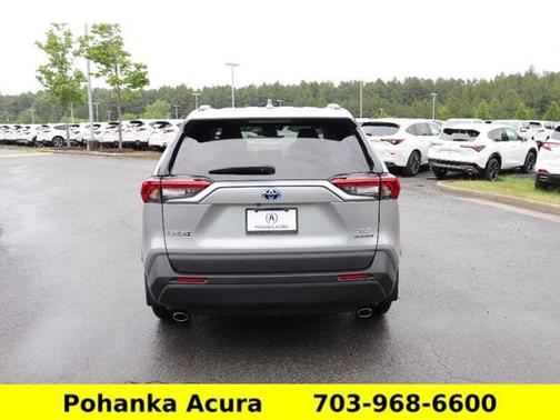 Silver Sky Metallic 2024 Toyota RAV4 Hybrid XLE
