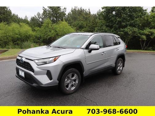 Silver Sky Metallic 2024 Toyota RAV4 Hybrid XLE