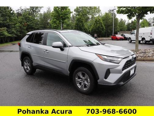 Silver Sky Metallic 2024 Toyota RAV4 Hybrid XLE