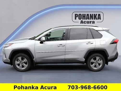 Silver Sky Metallic 2024 Toyota RAV4 Hybrid XLE