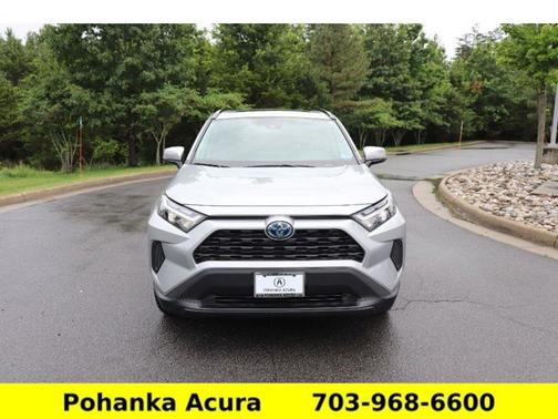 Silver Sky Metallic 2024 Toyota RAV4 Hybrid XLE