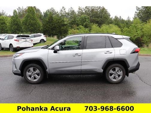 Silver Sky Metallic 2024 Toyota RAV4 Hybrid XLE