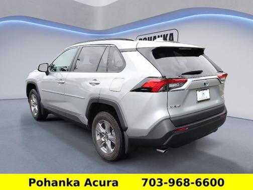 Silver Sky Metallic 2024 Toyota RAV4 Hybrid XLE