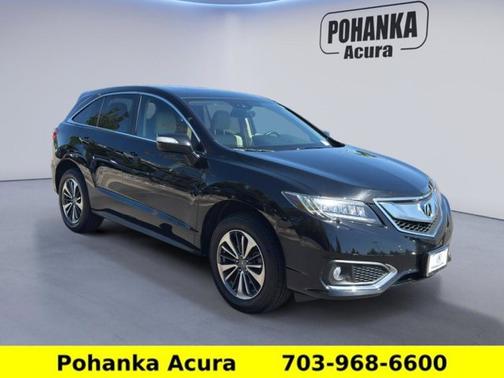 Crystal Black Pearl 2017 Acura RDX Advance Package