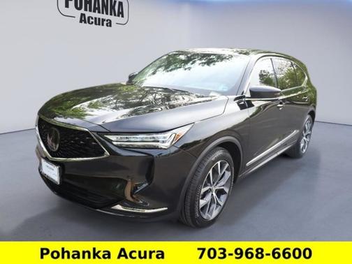 Majestic Black Pearl 2023 Acura MDX w/Technology Package