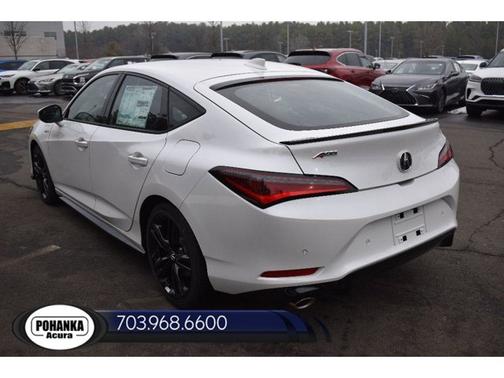 Platinum White Pearl 2026 Acura Integra w/A-Spec Technology Package