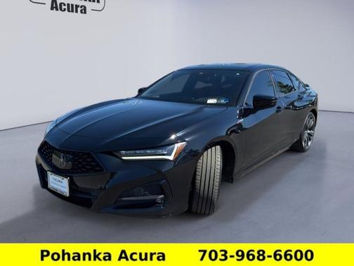 Majestic Black Pearl 2023 Acura TLX w/A-Spec Package