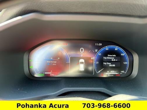 Wind Chill Pearl/Midnight Black Metallic 2025 Toyota RAV4 Hybrid XSE