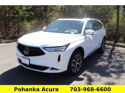 Platinum White Pearl 2023 Acura MDX w/Technology Package
