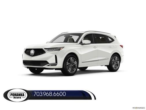 Platinum White Pearl 2026 Acura MDX w/Advance Package