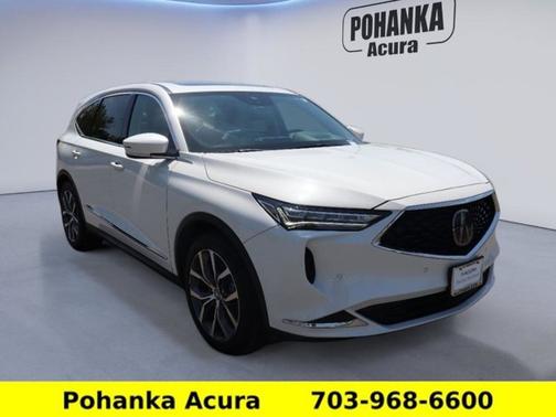 Platinum White Pearl 2022 Acura MDX w/Technology Package
