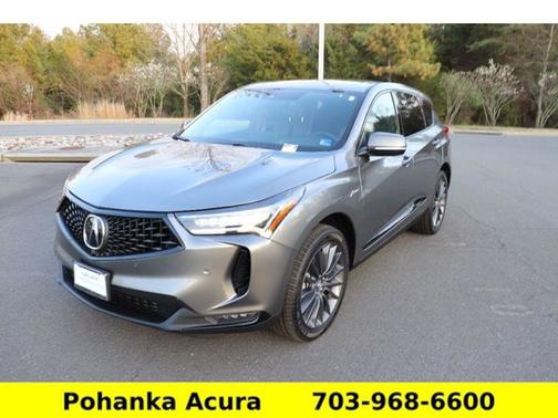 Liquid Carbon Metallic 2022 Acura RDX w/A-Spec Advance Package