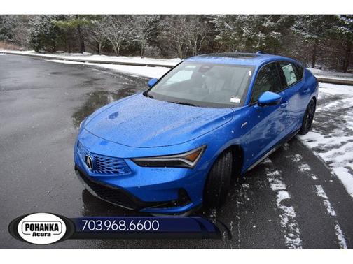 Double Apex Blue Pearl 2026 Acura Integra w/A-Spec Technology Package