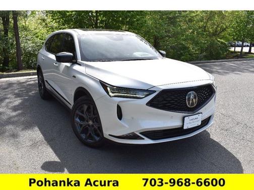 Platinum White Pearl 2023 Acura MDX w/A-Spec Package