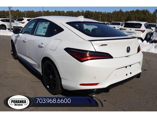 Platinum White Pearl 2026 Acura Integra w/A-Spec Technology Package