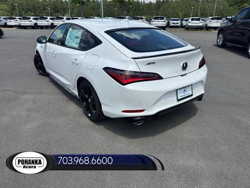 Platinum White Pearl 2026 Acura Integra w/A-Spec Technology Package