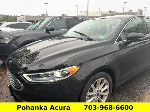 Shadow Black 2017 Ford Fusion SE