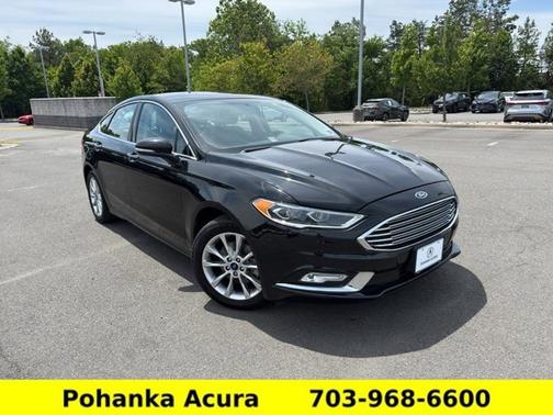 Shadow Black 2017 Ford Fusion SE