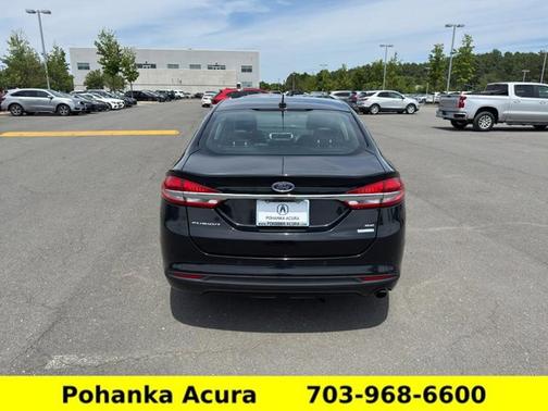 Shadow Black 2017 Ford Fusion SE