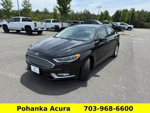 Shadow Black 2017 Ford Fusion SE