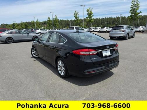 Shadow Black 2017 Ford Fusion SE