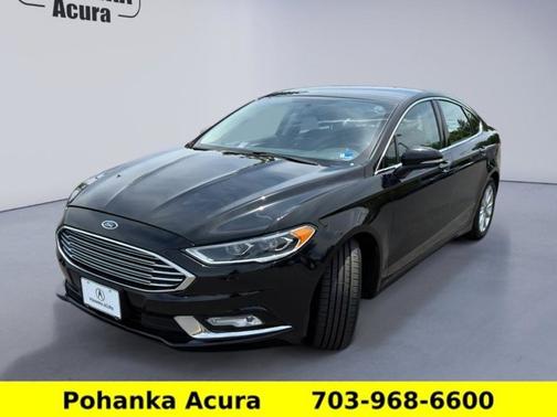 Shadow Black 2017 Ford Fusion SE