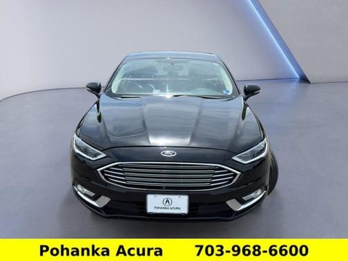 Shadow Black 2017 Ford Fusion SE