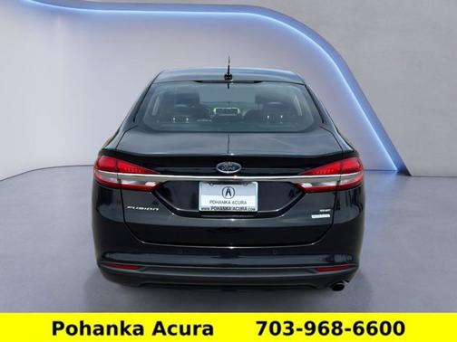 Shadow Black 2017 Ford Fusion SE
