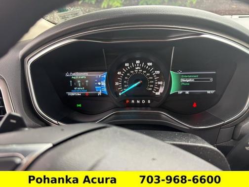 Shadow Black 2017 Ford Fusion SE