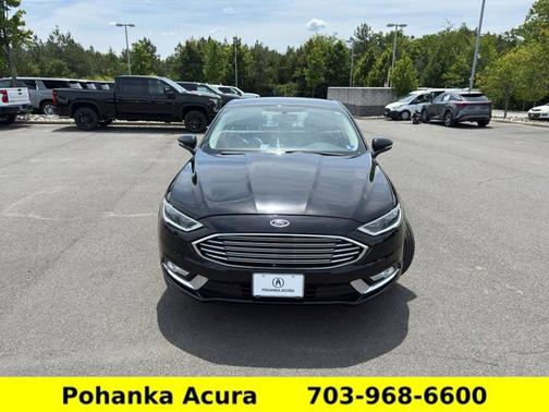 Shadow Black 2017 Ford Fusion SE
